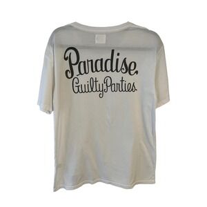WACKO‎ MARIA Guilty Parties Paradise Tokyo White T Shirt XL Cotton Made in Japan